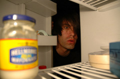 inside the fridge